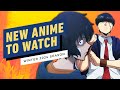 New Anime to Watch (Winter 2024)