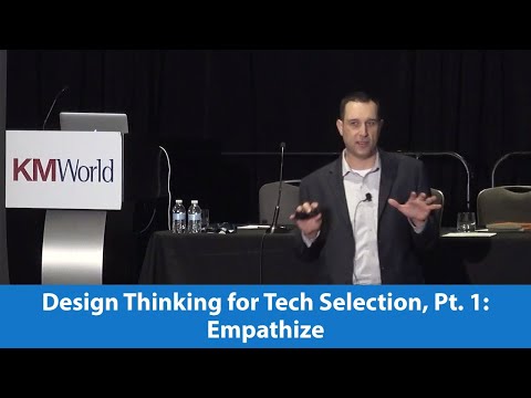Design Thinking for Tech Selection, Pt. 1: Empathize