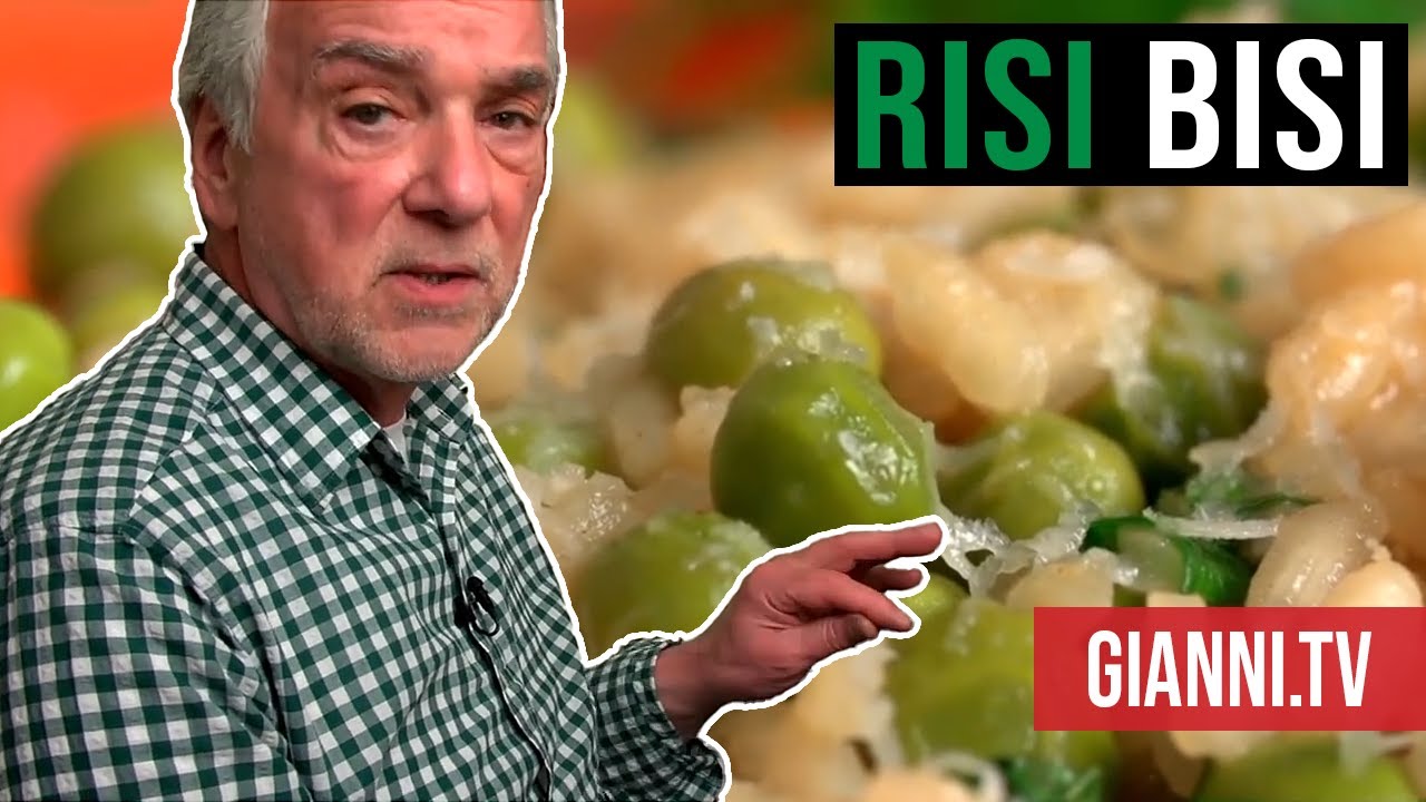 Venetian rice and spring peas: Risi e Bisi, Italian recipe - Gianni
