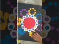Easy rangoli video #shots #tending #rangoli #viral short