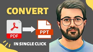 How to convert pdf into editable ppt || How to Convert PDF to PowerPoint || PDF to PPT || #tutorial screenshot 4