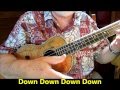 THUMB STROKE PATTERN in 4/4 Time - Ukulele tutorial by Ukulele Mike Lynch