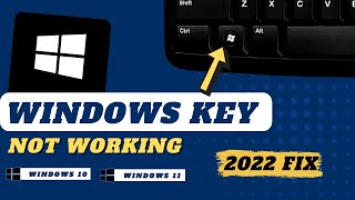 How to Fix Windows Key Not Working on Keyboard - (2023 Updated)