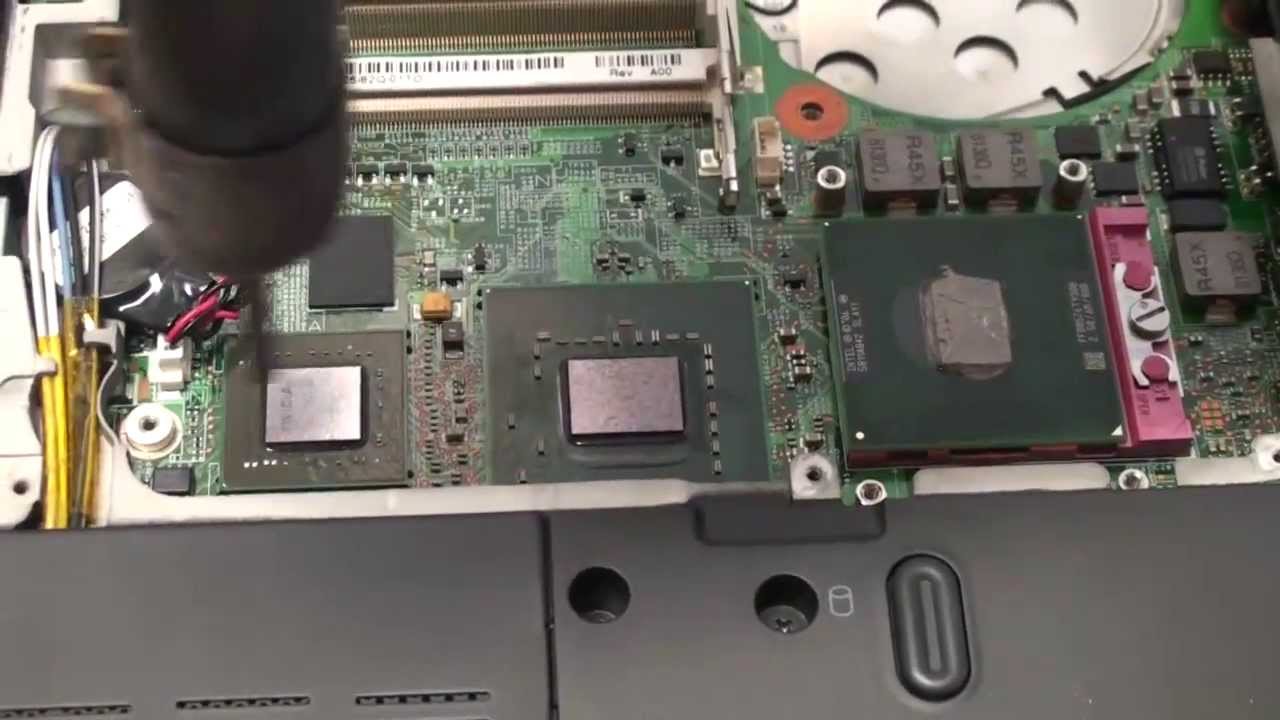 Fixing a Failed nVidia GPU on Dell XPS 1330 YouTube