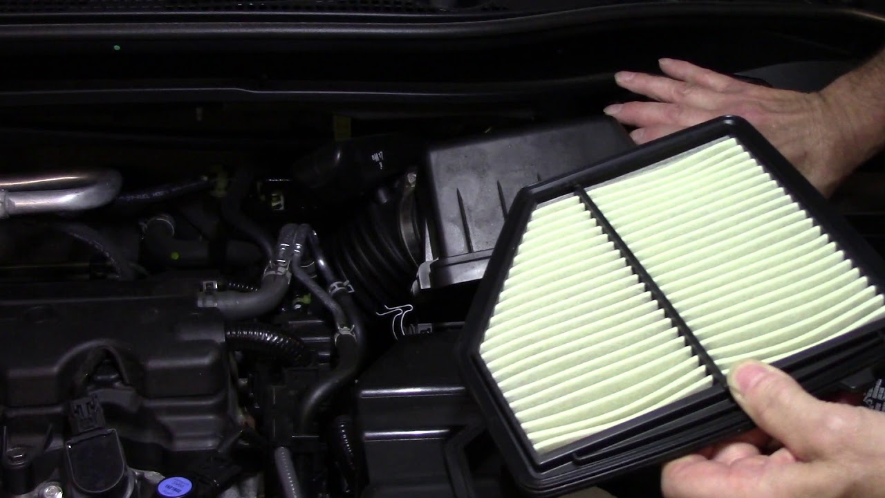 How To Change The Air Filter 2019 Honda HRV - YouTube