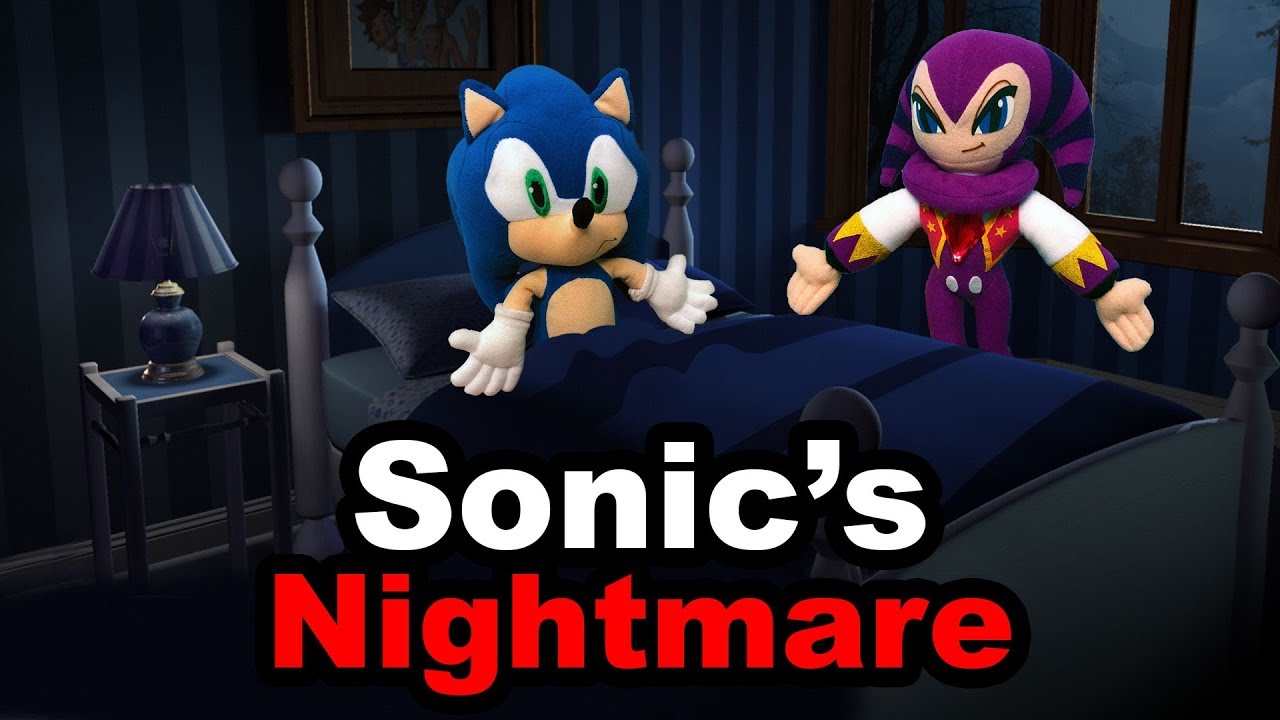 Соник и Найтс. Nightmare Sonic. Круглый Соник кошмар. Sonic's Nightmare.