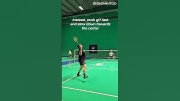 Badminton footwork technique #badminton #footwork #technique