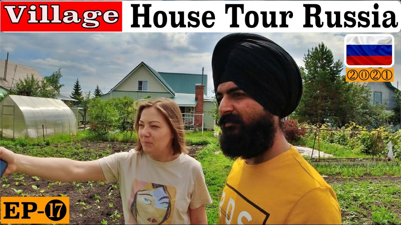 Beautiful Russian Village House Tour|Punjabi Travel Vlog|Russia Vlog