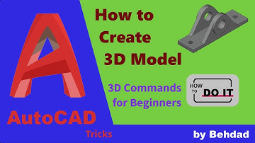 AutoCAD 2023 - 3D #Tutorial for #Beginners