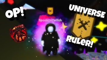 UNLOCKING THE UNIVERSE RULER RANK (ROBLOX SUPER POWER FIGHTING SIMULATOR)