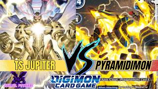 TS JUPITERMON VS PYRAMIDIMON - CADÊ O BLOCK? #digimoncardgame #tcg #pokemon