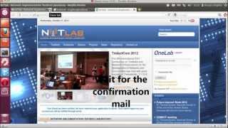 Nitlab Tutorial 1, How To Register At Nitos Testbed