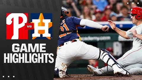 Phillies vs. Astros Game Highlights (6/24/25) | MLB Highlights