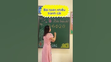 Bài toán nhiều tranh cãi #cohuongtantam #xuhuong #hoctro #dovui #maths #lophocvuinhon