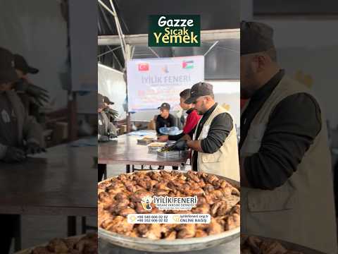 Gazze'de Berat Kandili yemek ikramımız — Allah kabul etsin