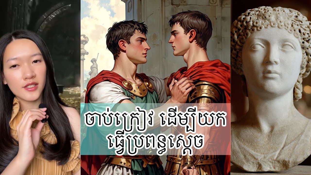 ចាប់ក្រៀវ ដើម្បីយកធ្វើប្រពន្ធស្តេច - Emperor Nero of Rome and the boy empress Sporus