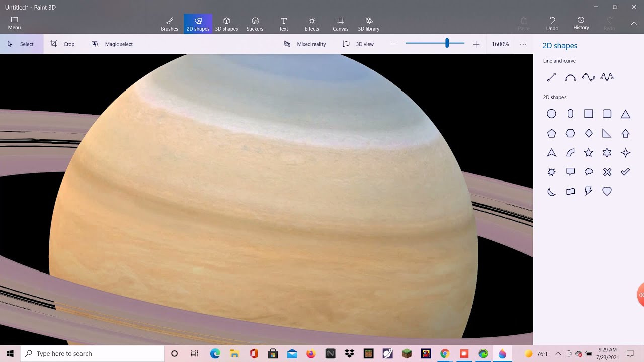 How To Make The SOLAR SYSTEM In Paint 3D! YouTube
