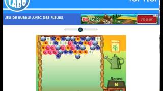 jeux de bubble avec des fleurs screenshot 4
