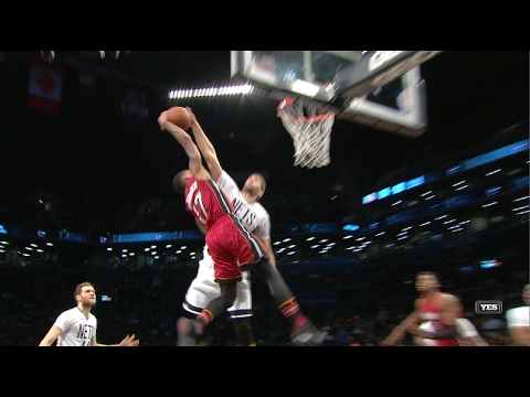 Brook Lopez With The EMPHATIC Block | 02.10.17