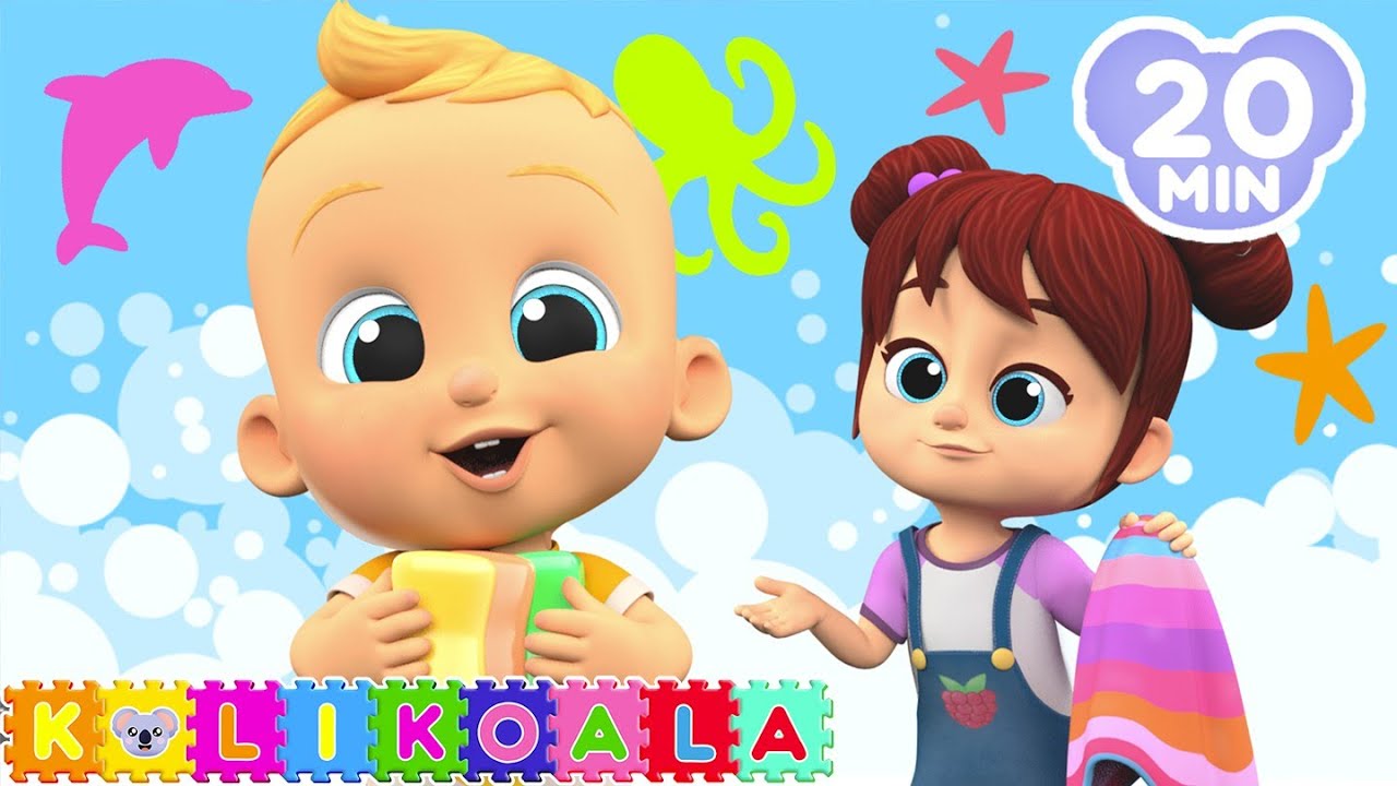 Wash Your Hands 🤲🧼 and more Nursery Rhymes KOLI KOALA Kids Songs