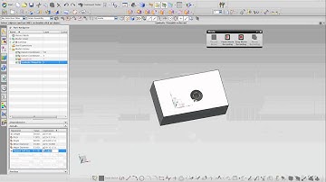 Siemens SPLM NX handle sketch holes with threads