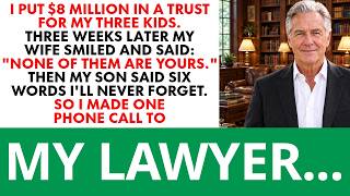 After I Signed $8 Million To My Kids, My Wife Said They Weren't Mine - And They…