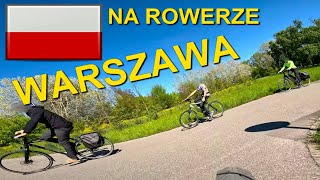 Grand Chopper Falcon Plumbike / Na rowerze po Warszawie / okolice Most Grota Roweckiego Warszawa