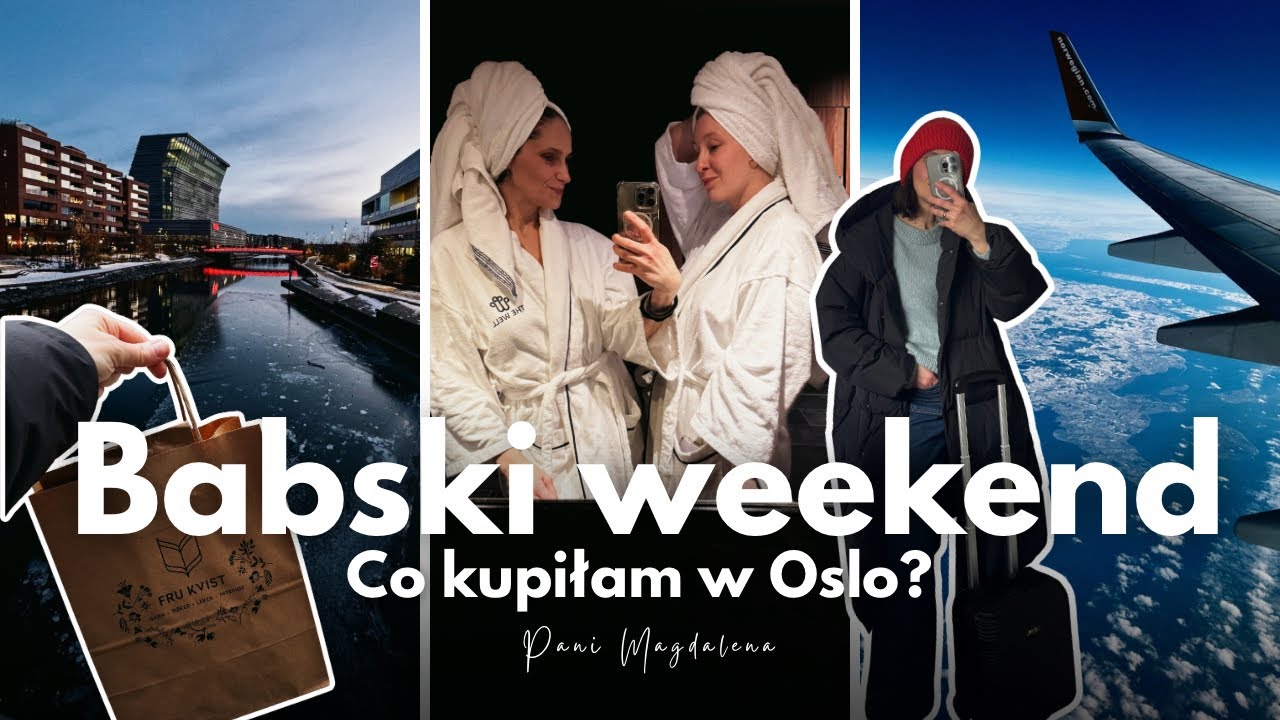 Vlog: weekend w Oslo 🇳🇴 | Co robiłam i co kupiłam?