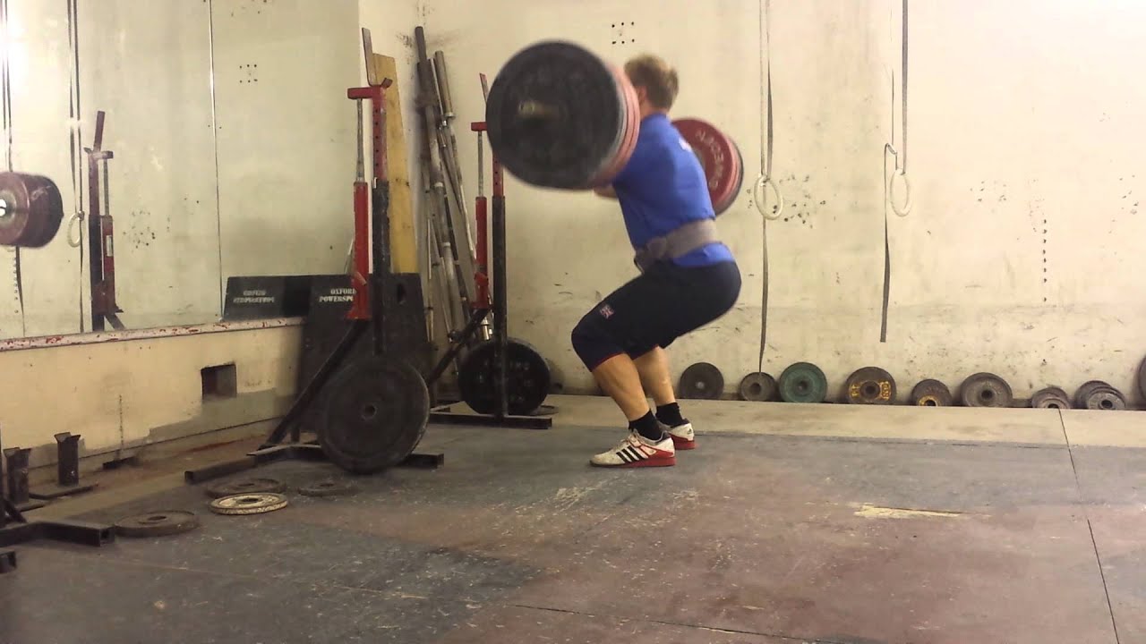 Ben Kelsey - Front squat 180kg x5