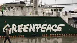 彩虹勇士號 綠色和平 GREENPEACE Rainbow Warrior @TAIWAN 2017 在南台灣撞傷船底 彩虹勇士號 綠色和平 GREENPEACE Rainbow Warrior @TAIWAN 2017 在南台灣撞傷船底