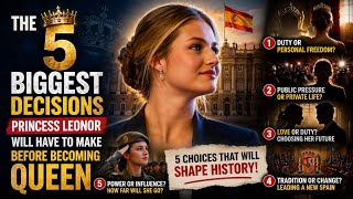 The Biggest decision Princess leonor Will Have To Make Before Becoming Queen😮 Spain' princess leonor
