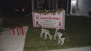Greenfield mom lights remembrance tree