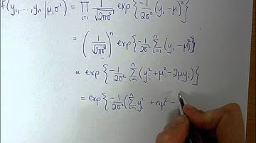 Likelihood of n independent samples from a Normal distribution