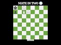 2 Moves Checkmate Challenge 2️⃣8️⃣7️⃣#chess #rook #puzzle #chessgame #checkmate #chesscom