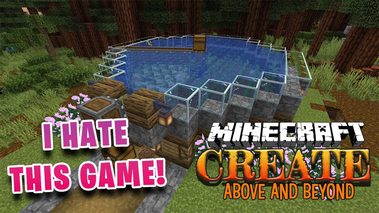 CREATE: Above and Beyond - Automated Kelp Farm and I HATE THIS GAME ...