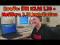 RetroTutorial: IBM Classroom LAN Administration System 1.30 + Novell NetWare  3.12 Installation