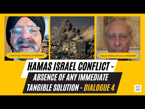 Hamas Israel Conflict- Absence of any immediate Tangible solution-   Dialogue 4 I Hamas Israel War