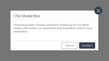 How to create the Modal Box Using HTML CSS and Jquery - CSS Popup Box