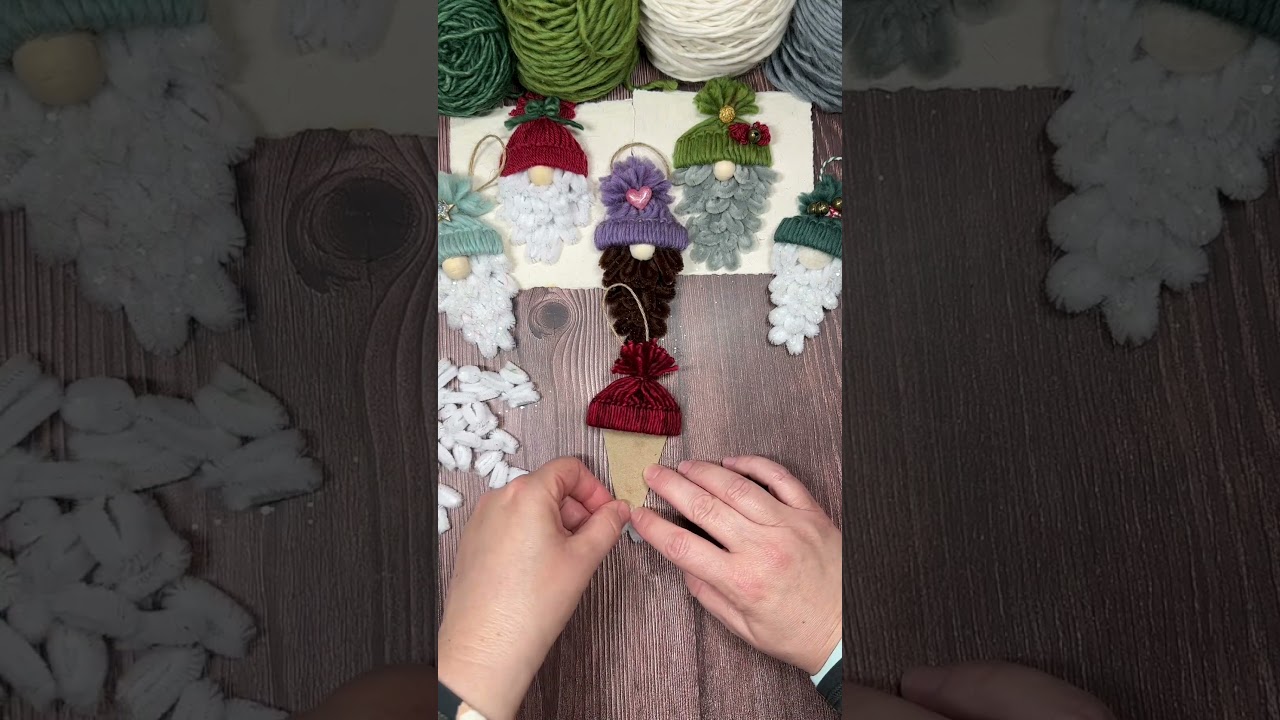 Рождественские гномы своими руками! ✂️🎅🏻 #поделки #праздничныеподелки #гномы #гномы #рождественск...