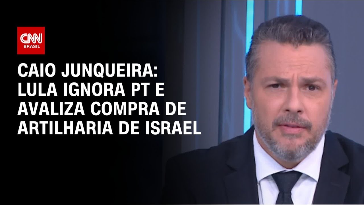 Caio Junqueira: Lula ignora PT e avaliza compra de artilharia de Israel | WW