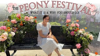 Girl's Day Out//A Trip to the Indiana Peony Festival VLOG!