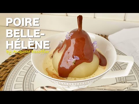 Poire belle Hélène - a Classic French Dessert