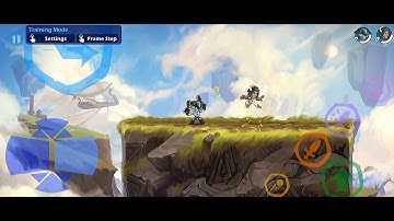 Brawlhalla- How to do Blasters Down Air + Recovery on mobile
