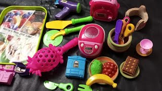 3 minutes satisfying with unboxing hello kitty kitchen set ||Asmr satisfying miniature kitchen set