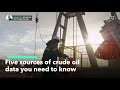 Five Sources Of Crude Oil Data You Need To Know