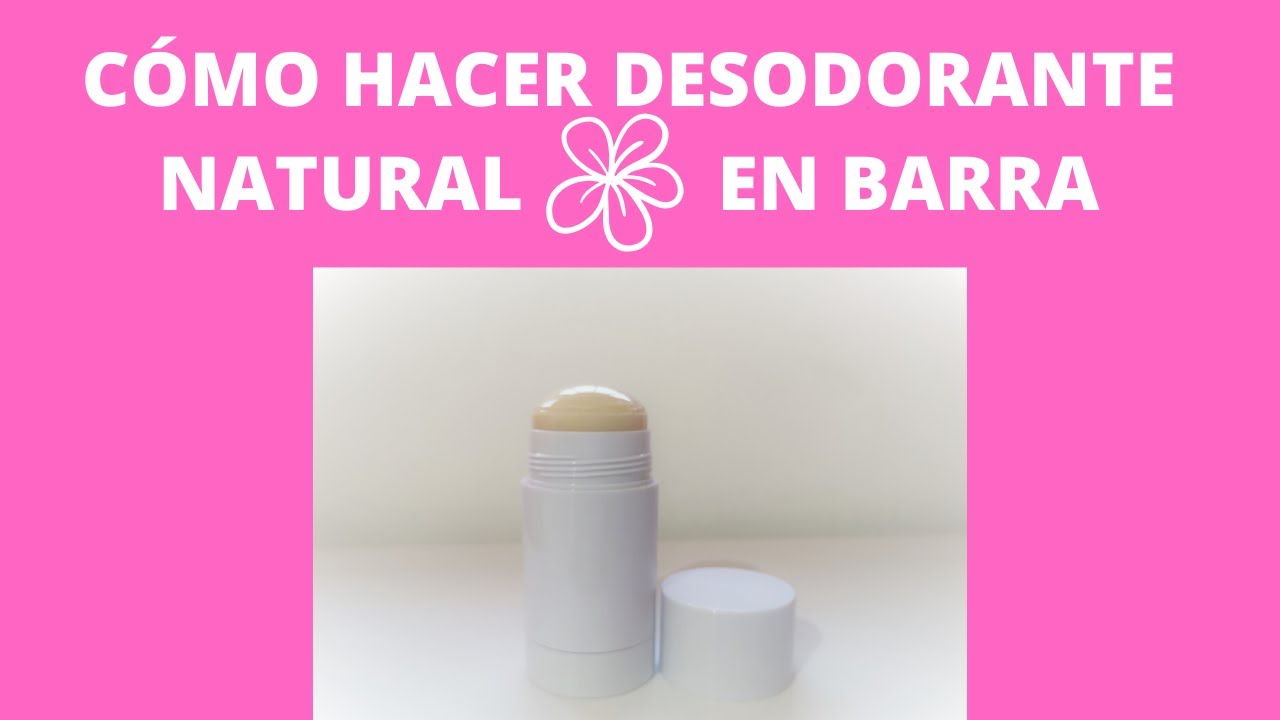 👉Cómo hacer DESODORANTE NATURAL en BARRA