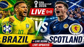 🔴Brazil vs Scotland LIVE WATCHALONG | FIFA World Cup 2026 Group Stage Clash | Football LIVE | N18G
