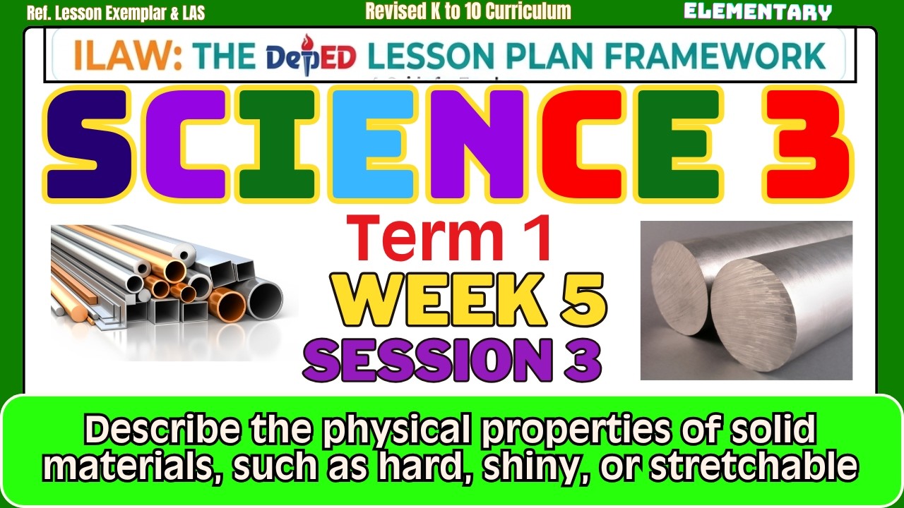 Science 3 Term 1 Week 4 Session 3 | Shiny Objects | Revised K–12 ...