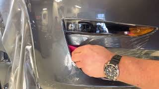 Tesla Model 3 Bumper Bulk Wrap With Paint Protection FIlm