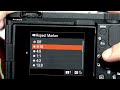 SONY ZV-E10 II – Cómo activar y configurar el marcador de aspecto